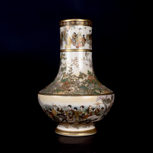 № 1662 Ваза "Жанровые сцены"